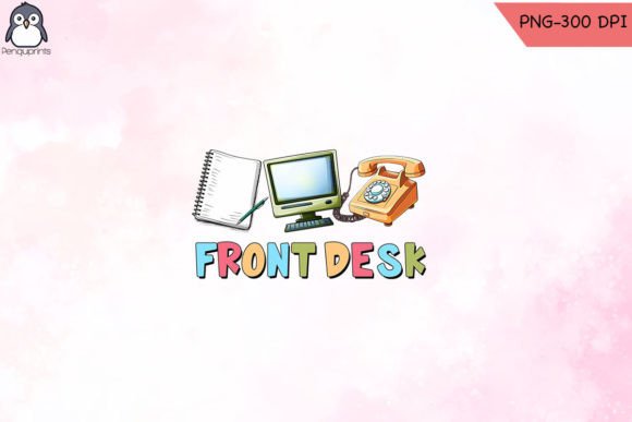 Front Desk School Secretary Graphics for Crafts