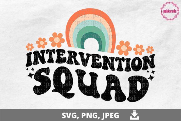 Intervention Squad, Teacher Graphics for Crafts