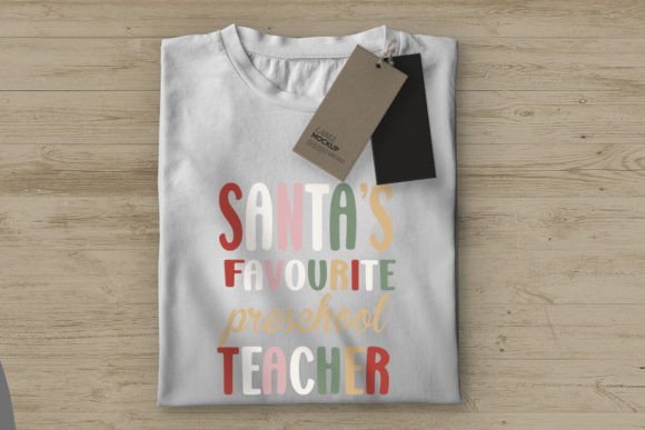 Preschool Teacher Christmas PNG: Crafts & Graphics