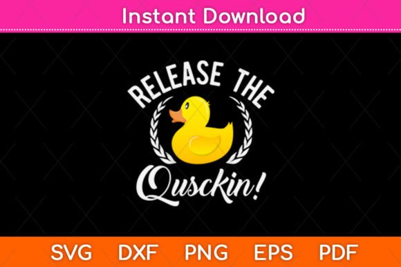Quackin Duck SVG for Crafts & Graphics