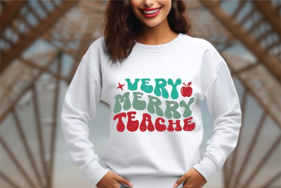 Retro Teacher Graphics for Crafts & Branding