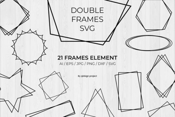 Review: Double Frames SVG for Crafts & Graphics