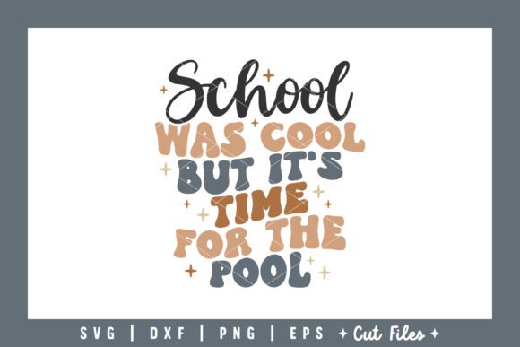 School Was Cool Graphics for Crafts Branding